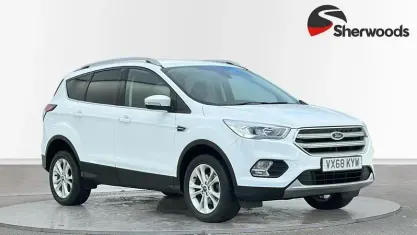 Used Ford Kuga Titanium 120 HP (88 kW) 2018 White SUV