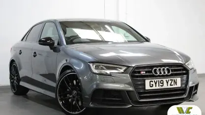 Used Audi S3 Black Edition 300 HP (220 kW) 2019 Daytona grey Sedan