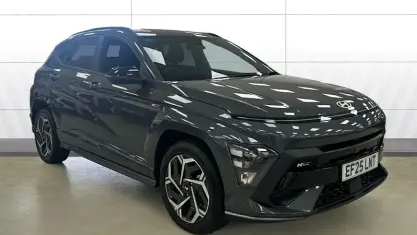 Used Hyundai Kona N Line 137 HP (100 kW) 2025 Grey SUV