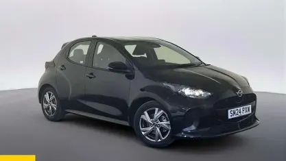 Used Mazda 2 Exclusive-Line 116 HP (85 kW) 2024 Black Hatchback