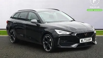 Used Cupra Leon 150 HP (110 kW) 2024 Black Estate