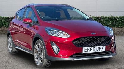 Used Ford Fiesta Active X 101 HP (74 kW) 2019 Red Hatchback