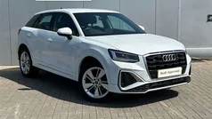 Glacier white metallic Used 2021 Audi Q2 S-Line SUV | £21,950 (Fair price)