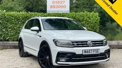Used VW Tiguan R-line 190 HP (139 kW) 2017 White SUV