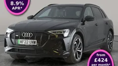 Black Used 2022 Audi e-tron Black Edition SUV | £27,609 (Fair price)