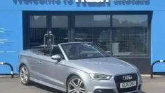 Silver Used 2015 Audi A3 Cabriolet S-Line Cabriolet | £11,190 (Fair price)