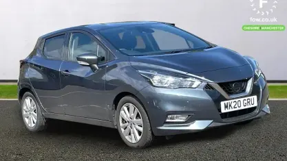 Used Nissan Micra Acenta 101 HP (74 kW) 2020 Grey Hatchback