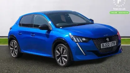Usado Peugeot 208 GTi 102 HP (75 kW) 2022 Azul Citadino