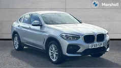 Glacier silver metallic Used 2019 BMW X4 Sport Line SUV | £23,831 (Fair price)