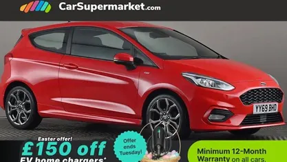 Used Ford Fiesta ST-Line 101 HP (74 kW) 2019 Red Hatchback