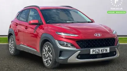 Used Hyundai Kona Premium 141 HP (103 kW) 2021 Red SUV
