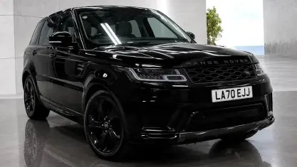 Used Land Rover Range Rover Sport HSE 404 HP (297 kW) 2020 Black SUV
