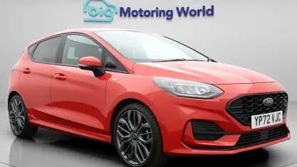 Used Ford Fiesta ST-Line X 101 HP (74 kW) 2022 Red Hatchback