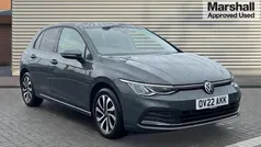 Dolphin grey metallic Used 2022 VW Golf VIII Active Hatchback | £18,490 (Fair price)
