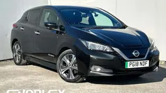 Black Used 2018 Nissan Leaf Hatchback | £8,056 (Fair price)
