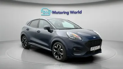 Used Ford Puma ST-Line X 125 HP (91 kW) 2022 Blue SUV