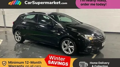 Black Used 2017 Vauxhall Astra SRi Hatchback | £5,697 (Fair price)