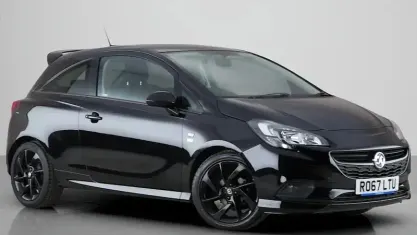 Used Vauxhall Corsa Edition 75 HP (55 kW) 2017 Black Hatchback