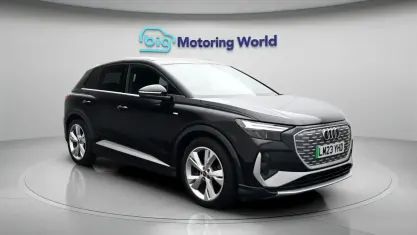 Used Audi Q4 e-tron S-Line 125 kW (170 HP) 2022 Black SUV
