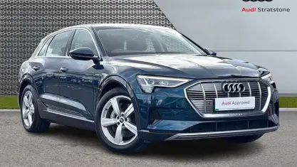 Used Audi e-tron 230 kW (313 HP) 2021 Blue SUV