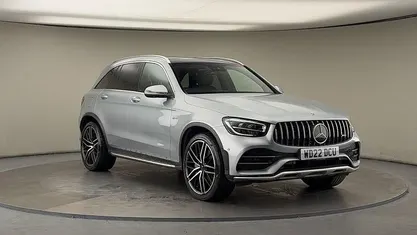 Used Mercedes GLC43 AMG Premium Plus 390 HP (286 kW) 2022 Hightech silver SUV