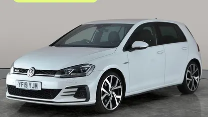White Used 2019 VW Golf VII GTD Hatchback | £18,014 (Good price)