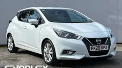 White Used 2019 Nissan Micra Acenta Hatchback | £11,915 (Fair price)