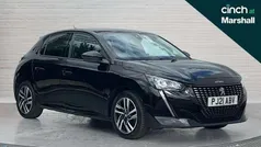 Black Used 2021 Peugeot 208 Allure Hatchback | £11,665 (Fair price)