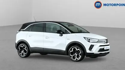 Used Vauxhall Crossland Elite 110 HP (80 kW) 2021 White SUV