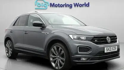 Used VW T-Roc R-line 150 HP (110 kW) 2021 Grey SUV