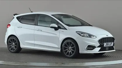 Used Ford Fiesta ST-Line 95 HP (69 kW) 2021 White Hatchback