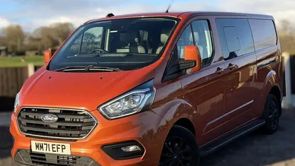 Orange Used 2021 Ford Transit Custom Limited Van | £25,490 (Fair price)