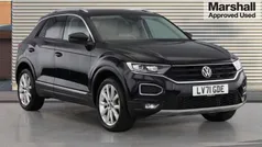 Black Used 2021 VW T-Roc SEL SUV | £20,735 (Fair price)