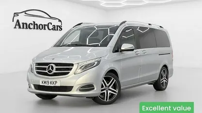 Silver Used 2019 Mercedes V220 MPV | £35,990 (Fair price)