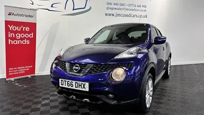 Used Nissan Juke N-Connecta 116 HP (85 kW) 2017 Blue SUV
