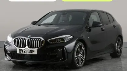 Used BMW 118 M Sport 136 HP (100 kW) 2021 Black Hatchback