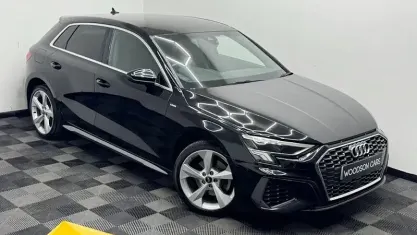 Used Audi A3 Sportback e-tron S-Line 204 HP (150 kW) 2022 Black Hatchback