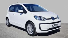 White Used 2018 VW up! move up! Hatchback | £8,060 (Fair price)