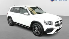 White Used 2021 Mercedes GLB200 AMG line SUV | £25,499 (Fair price)