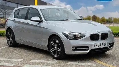 Used BMW 116 Sport Line 116 HP (85 kW) 2014 Silver Hatchback