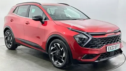 Used Kia Sportage GT-Line 150 HP (110 kW) 2022 Red SUV
