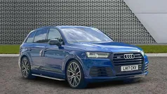 Blue Used 2017 Audi SQ7 Comfort SUV | £33,450 (Fair price)