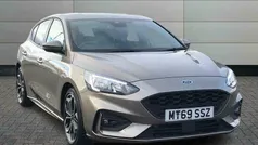 Silver Used 2019 Ford Focus ST-Line X Hatchback | £12,495 (Fair price)