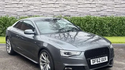 Used Audi A5 S-Line 211 HP (155 kW) 2012 Grey Coupe