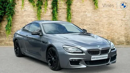 Used BMW 640 M Sport 320 HP (235 kW) 2016 Grey Coupe