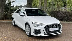 White Used 2021 Audi A3 S-Line Sedan | £20,490 (Fair price)