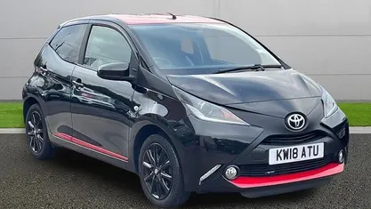 Black Used 2018 Toyota Aygo x-press Hatchback | £7,999 (Fair price)