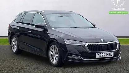 Used Skoda Octavia SE L 150 HP (110 kW) 2022 Black Estate