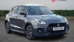 Premium metallic mineral grey Used 2019 Suzuki Swift Sport Hatchback | £8,850 (Fair price)