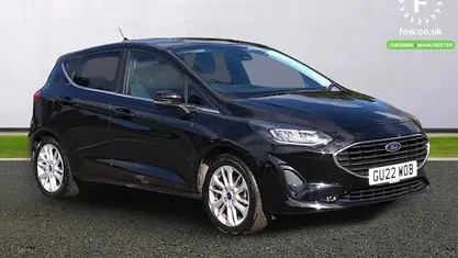 Used Ford Fiesta Titanium 101 HP (74 kW) 2022 Black Hatchback